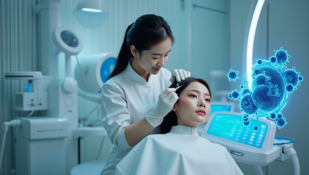 ヒト幹細胞を使った最新の育毛ケアとは